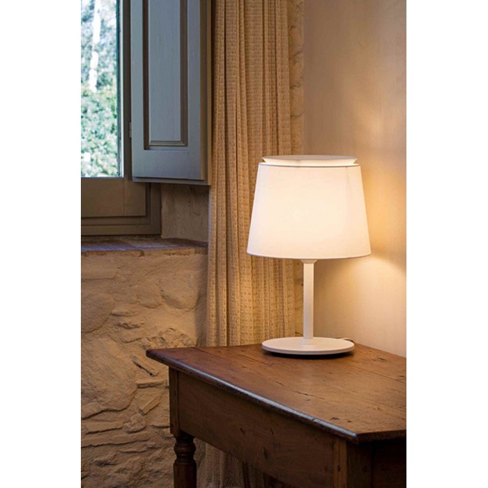 Настольная лампа Faro 20304-82 SAVOY White/white table lamp