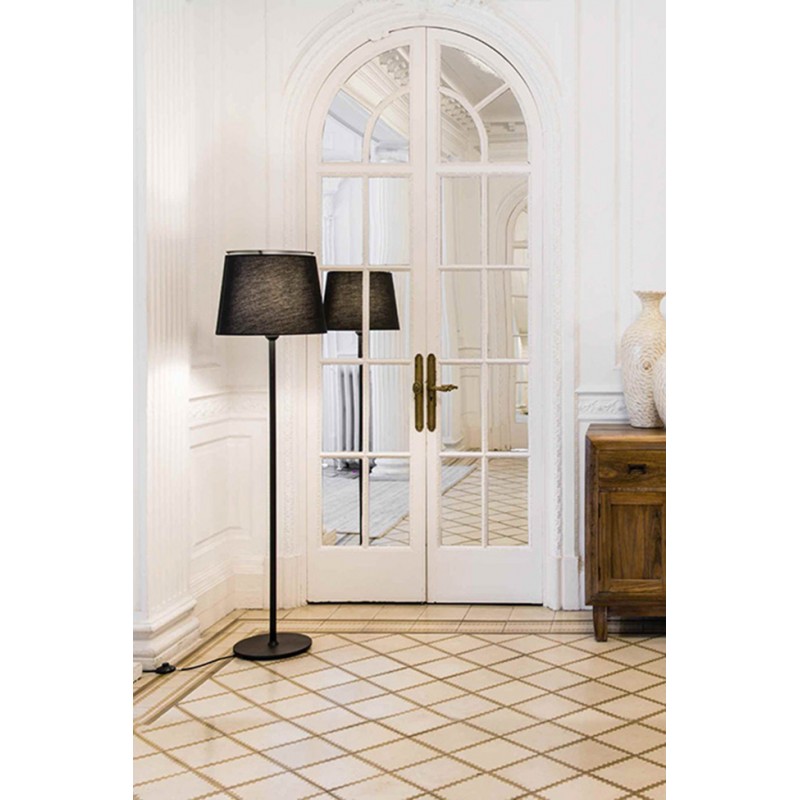 Торшер - Faro 20307-86 SAVOY Black/black floor lamp