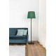 Торшер - Faro 20307-87 SAVOY Black/green floor lamp