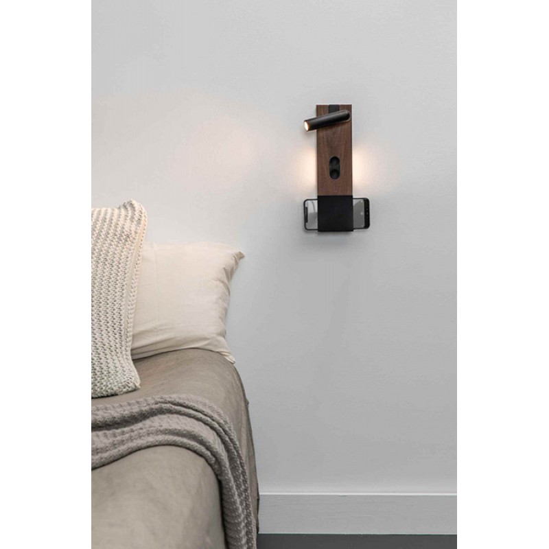 Спот Faro 20332 Magos Walnut wall lamp, 14 Вт, 600 лм, 2700K