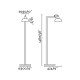 Торшер - Faro 20336-119 Tatawin White floor lamp