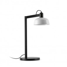 Настольная лампа Faro 20337-140 Tatawin Desk Lamp Shade Metal White 1xE27