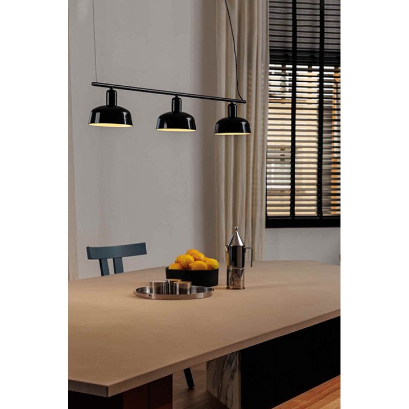 Подвесной светильник Faro 20338-117 Tatawin LINEAL S Black lineal pendant lamp
