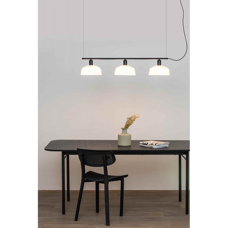 Подвесной светильник Faro 20338-119 Tatawin M White lineal pendant lamp
