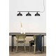 Підвісний світильник Faro 20338-120 Tatawin M Black lineal pendant lamp