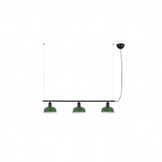 Подвесной светильник Faro 20338-144 Tatawin Pendant Lamp Lin. Shade Metal S Green 3xE2