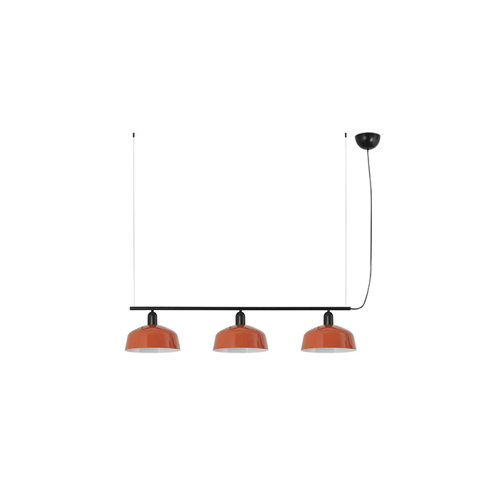 Подвесной светильник Faro 20338-148 Tatawin Pendant Lamp Lin. P.metal M Orange Roj.3xE