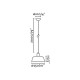 Подвесной светильник Faro 20339-119 Tatawin M White pendant lamp