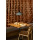 Подвесной светильник Faro 20339-147 Tatawin Pendant Lamp Scr. Metal M Blue Grayish 1xE