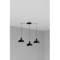 Люстра Faro 20340-117-3L Tatawin S 3L Black pendant lamp