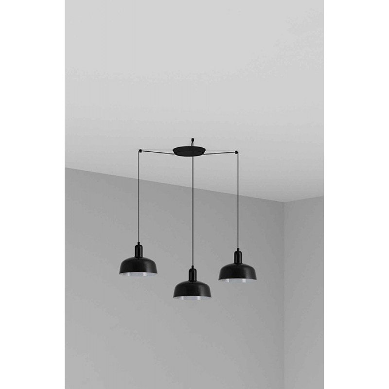 Люстра - Faro 20340-117-3L Tatawin S 3L Black pendant lamp