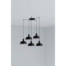 Люстра - Faro 20340-117-5L Tatawin S 5L Black pendant lamp