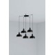 Люстра - Faro 20340-117-5L Tatawin S 5L Black pendant lamp