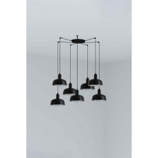 Люстра - Faro 20340-117-7L Tatawin S 7L Black pendant lamp