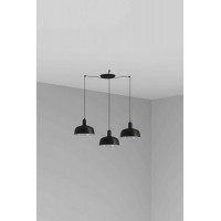 Люстра Faro 20340-120-3L Tatawin M 3L Black pendant lamp