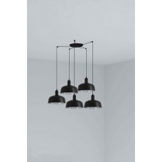 Люстра - Faro 20340-120-5L Tatawin M 5L Black pendant lamp