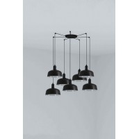 Люстра - Faro 20340-120-7L Tatawin M 7L Black pendant lamp