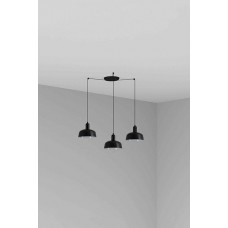 Люстра - Faro 20340-141-3L Tatawin Pendant Lamp Shade Metal S Black 3xE27