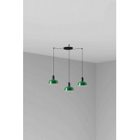 Люстра Faro 20340-144-3L Tatawin Pendant Lamp Shade Metal S Green 3xE27