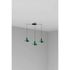 Люстра - Faro 20340-144-3L Tatawin Pendant Lamp Shade Metal S Green 3xE27