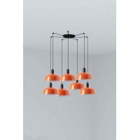 Люстра - Faro 20340-148-7L Tatawin Pendant Lamp Scr. Металл M Orange Red. 7xE2