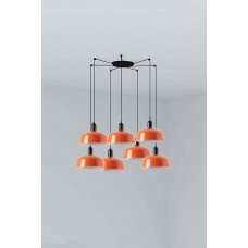 Люстра - Faro 20340-148-7L Tatawin Pendant Lamp Scr. Металл M Orange Red. 7xE2
