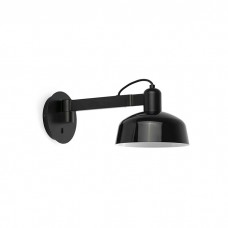Бра - Faro 20342-141 Tatawin Wall Lamp Arm Shade Metal Black 1xE27