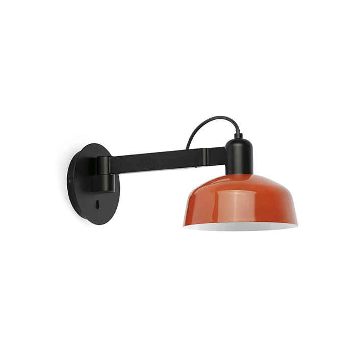 Бра - Faro 20342-143 Tatawin Wall Lamp Arm Pant.met. Orange Red. 1xE27