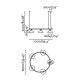 Люстра - Faro 20343-116-5L Tatawin