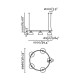 Люстра - Faro 20343-120-5L Tatawin