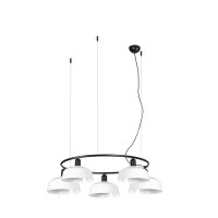 Люстра Faro 20343-145-5L Tatawin Pendant Lamp Cir. Scr. Metal M White 5xE27