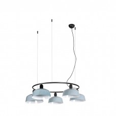 Люстра - Faro 20343-147-5L Tatawin Pendant Lamp Cir. Pant.metal M Blue Gris.5