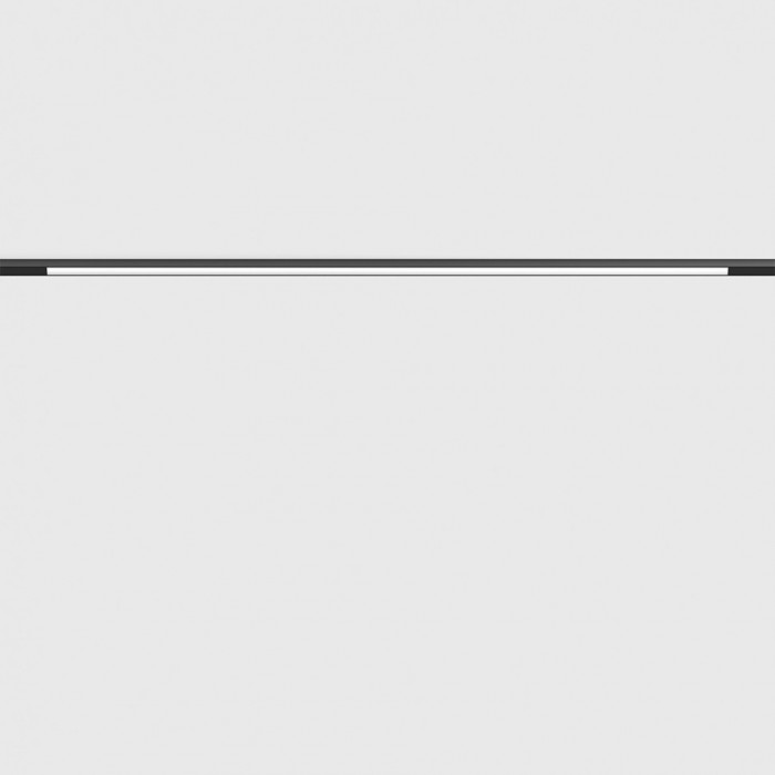 Світильник лінійний MINI_LINE42 LINEA 900, L900mm, W15, 4mm, H11, 2mm, Bridgelux 18W, 1185Lm, 3000K, opal, CRI>90, IP 20, чорний (07.9000.18.930)