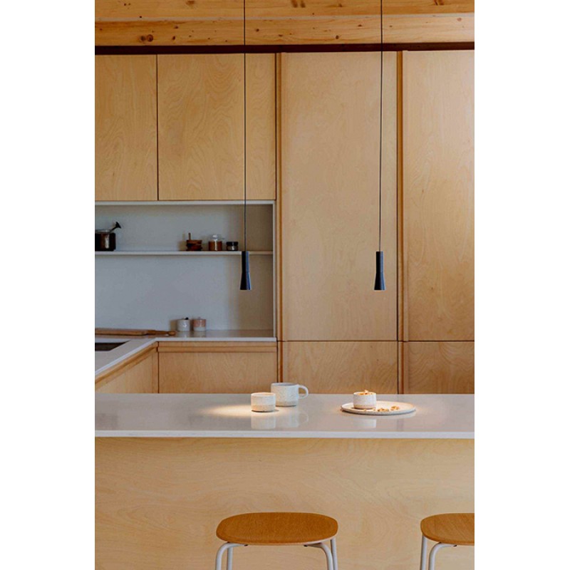 Подвесной светильник Faro 22023 Nina Black Pendant LED 4W 2700K, 4 Вт, 108 лм, 2700K