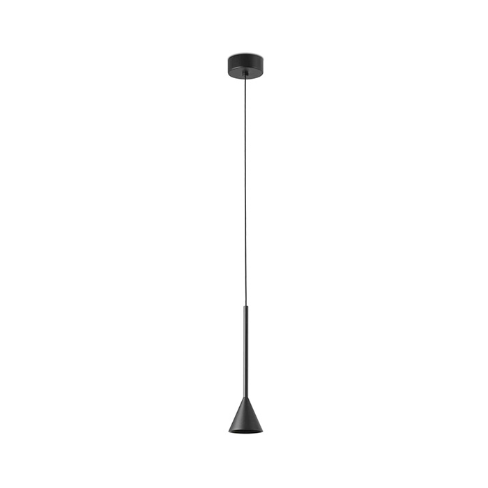 Подвесной светильник Faro 22032 Anna Pendant Black LED 6W 2700K, 6 Вт, 205 лм, 2700K