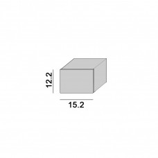 Комплект заглушек PROFILE W&T IN, 2шт (12.1417.WT.IN.EC)