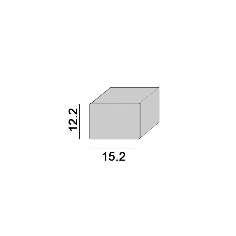 Комплект заглушек PROFILE W&T IN, 2шт (12.1417.WT.IN.EC)