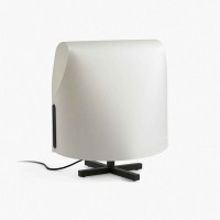Настольная лампа Faro 23002-57 LUANG M Black/beige table lamp