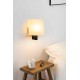 Бра - Faro 23004-57 LUANG Black/beige wall lamp