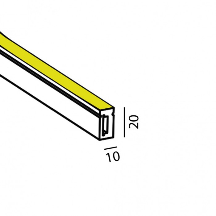 Світлодіодна стрічка LTX 11.48N.2010.5.500.827 Flexy 48, 5.8W 2700K