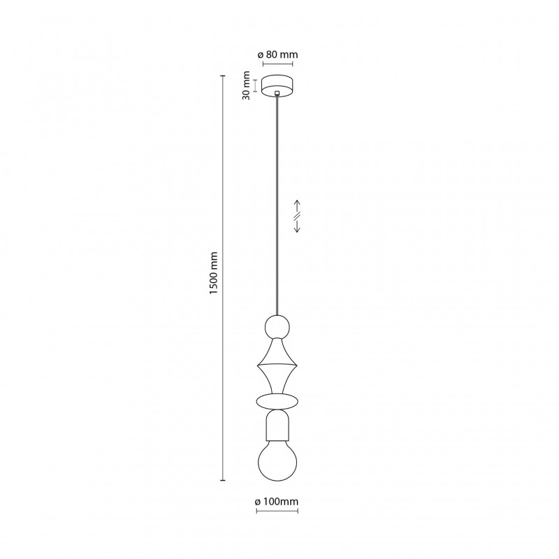 Подвесной светильник TK Lighting 10959