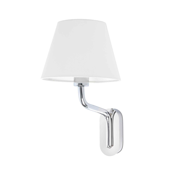 Бра - Faro 24005-10 Eterna Chrome/white wall lamp