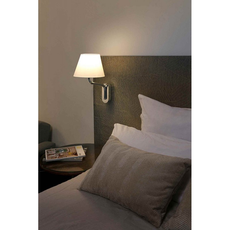 Бра - Faro 24005-11 ETERNA Chrome/beige wall lamp