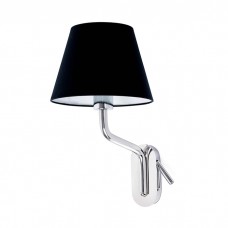 Бра - Faro 24007-12 Eterna Left chrome/black table lamp with reader