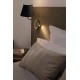 Бра - Faro 24007-12 Eterna Left chrome/black table lamp with reader