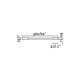 Бра - Faro 24016 PIXIE Black wall lamp, 2 Вт, 90 лм, 2700K
