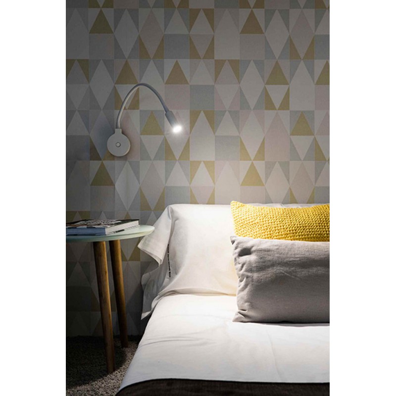 Бра - Faro 24015 PIXIE White wall lamp, 2 Вт, 90 лм, 2700K