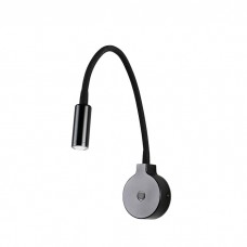 Бра - Faro 24016 PIXIE Black wall lamp, 2 Вт, 90 лм, 2700K