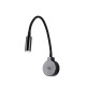 Бра - Faro 24016 PIXIE Black wall lamp, 2 Вт, 90 лм, 2700K