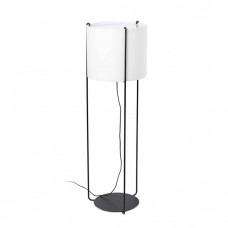 Торшер - Faro 24023-33 DRUM Black/beige floor lamp